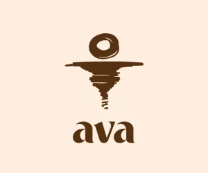 AVA logo – bosanskohercegovački brend odjeće inspirisan BH rijekama, jezerima i planinama